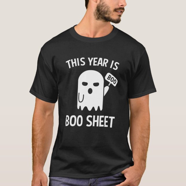I år är Boo Lakan - Ghost Halloween Meme Gift T Shirt (Framsida)