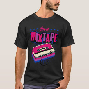 I är en Mixtape Retro 60s 70:s 80:s 90:e Stil Aest T Shirt