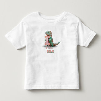 I är för Isla – Personlig T-shirt för Småbarn