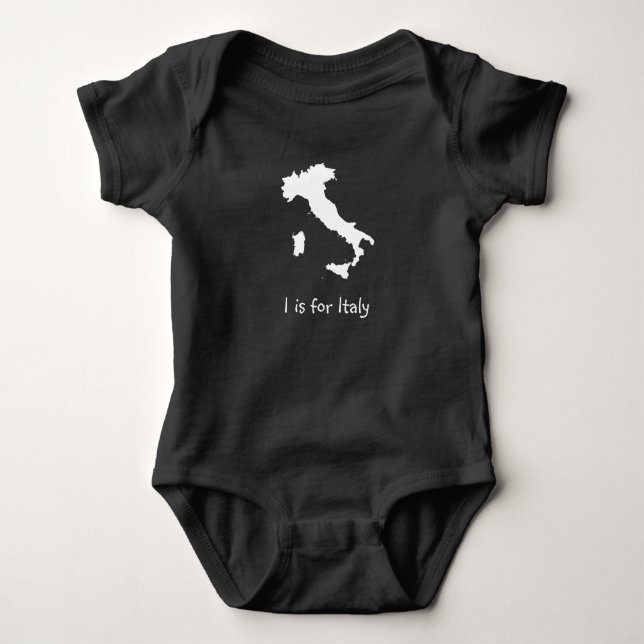 I är för Italien T-shirt (Framsida)
