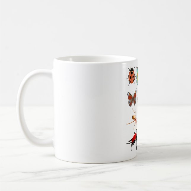 I är för ryggradslösa djur kaffemugg (Vänster)