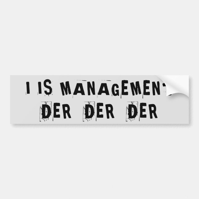 I är Management Der Der Bildekal (Framsidan)