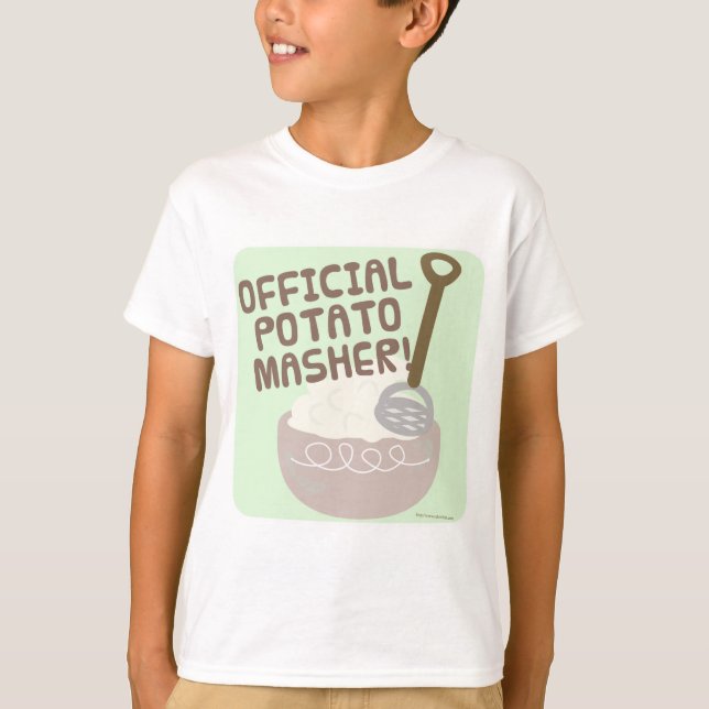 I år Officiell Potato Masher T-shirt (Framsida)