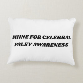 🌟 I är Speciell - Konstruktion för Cerebral Palsy Prydnadskudde