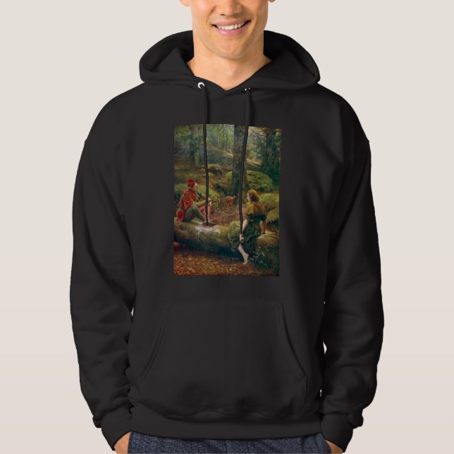 I Ardens skog, ca 1892 av John Collier Hoodie (Framsida)