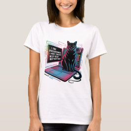 I are programmer, I make computer BEEP BOOP BEEP T Shirt