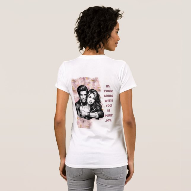 I armarna med dig t shirt (Hel baksida)