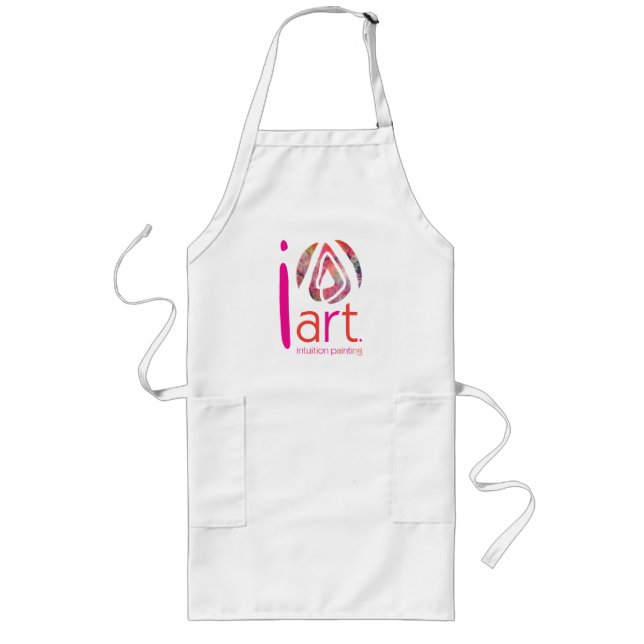 I Art! Intuition Painting Apron Långt Förkläde (Framsidan)
