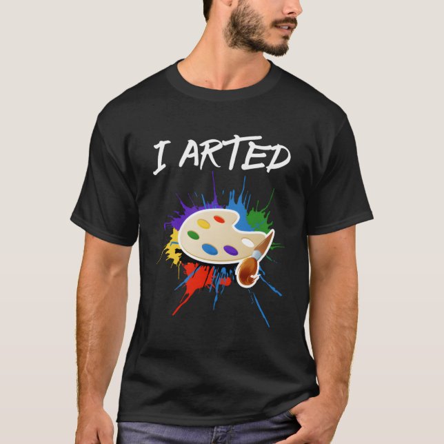 I Art T-Shirt (Framsida)
