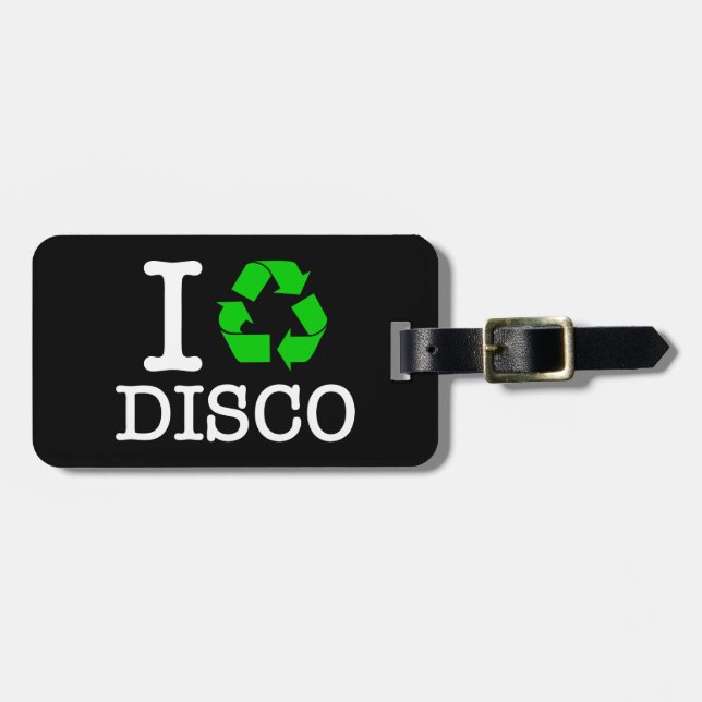 I Återvinna Disco Bagagebricka (Horisontell Framsida)