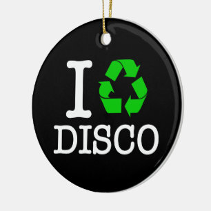 I Återvinna Disco Julgransprydnad Keramik