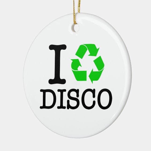 I Återvinna Disco Julgransprydnad Keramik (Vänster)