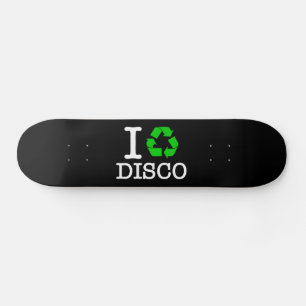 I Återvinna Disco Old School Skateboard Bräda 21,6 Cm