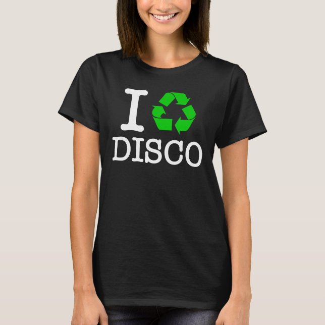 I Återvinna Disco Tröja (Framsida)