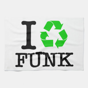 I Återvinna Funk Kökshandduk