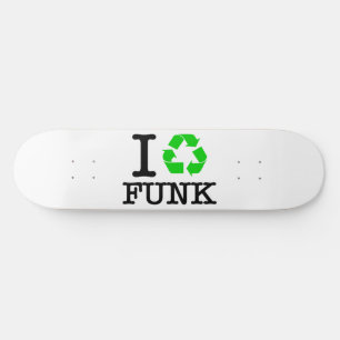 I Återvinna Funk Old School Skateboard Bräda 18 Cm