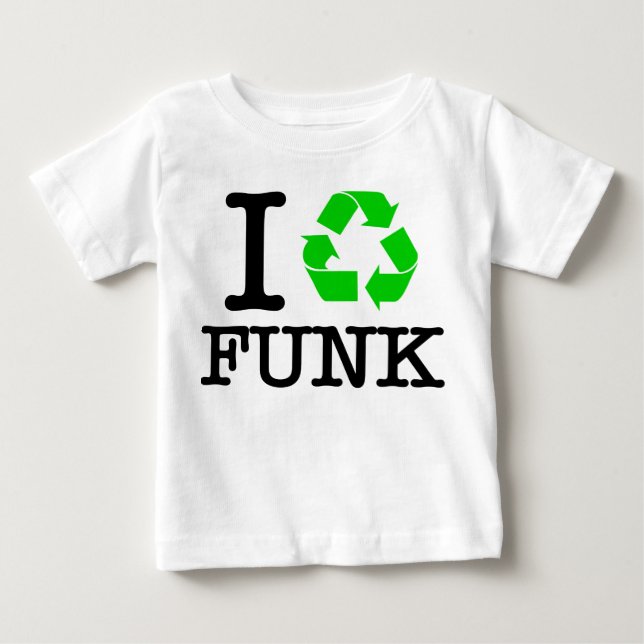 I Återvinna Funk T Shirt (Framsida)