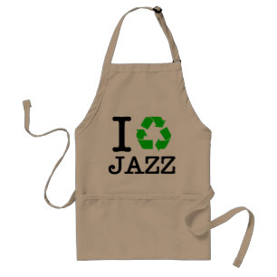 I Återvinna Jazz Förkläde