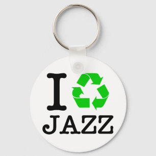 I Återvinna Jazz Nyckelring