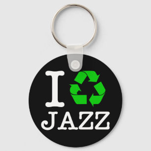I Återvinna Jazz Nyckelring