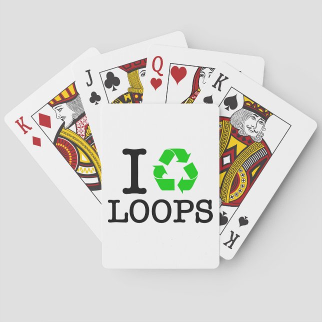 I Återvinna Loops Kortlek (Baksidan)
