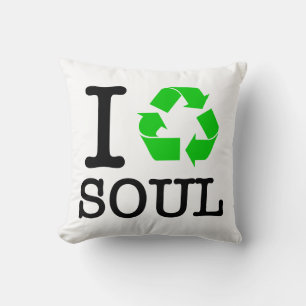 I Återvinna Soul Kudde