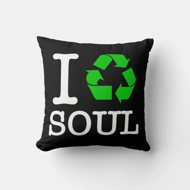 I Återvinna Soul Kudde (Framsida)