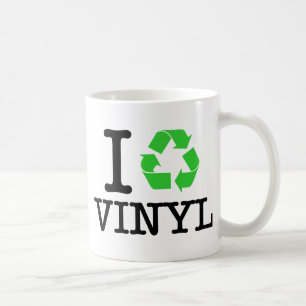 I Återvinna Vinyl Kaffemugg