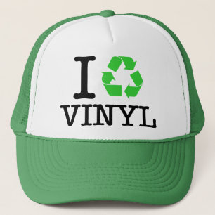 I Återvinna Vinyl Keps