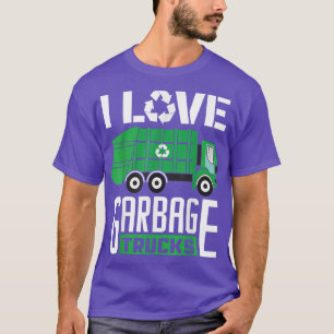 I återvinningen av Lastbilar i Kärlek, Sopor Lastb T Shirt