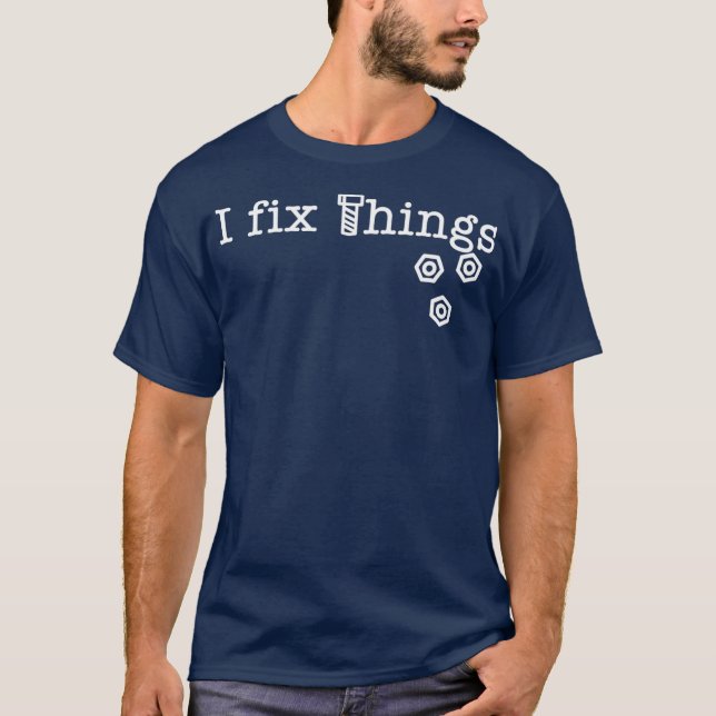 I Åtgärda korrigering av Sak-Verktyg med funktione T Shirt (Framsida)