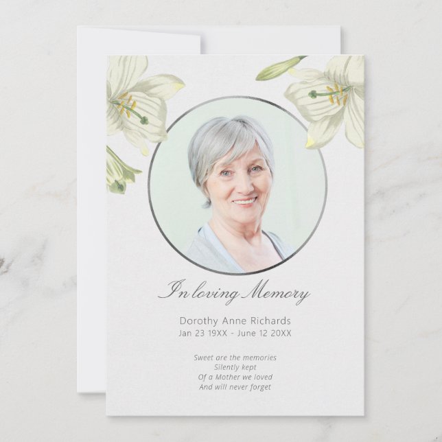 I att älska kortet för sympati för inbjudningar (Framsida)