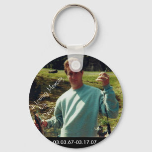 I att älska minne av Denny Keychain Nyckelring