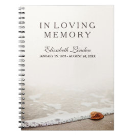 I att älska stranden för Guestbook | för minne | Anteckningsbok
