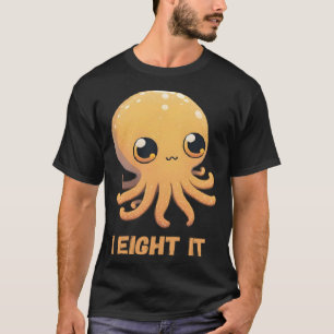 I Åtta det oktopus bläckfisk, koralltentakler Cala T Shirt
