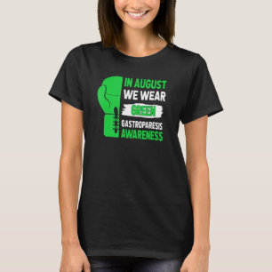 I augusti 2010 Bära Grönt Gastroparesis Awareness T Shirt