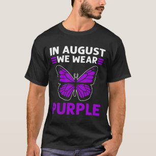 I augusti Bäror vi Lila. Ökad medvetenhet om överd T Shirt