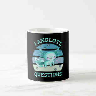 I axolotfrågor kaffemugg