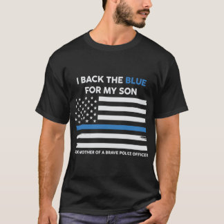 I-Back-the-Blue-For-my-son T Shirt