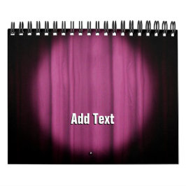 I bakgrundsbilden för scenen Spotlight Center Curt Kalender