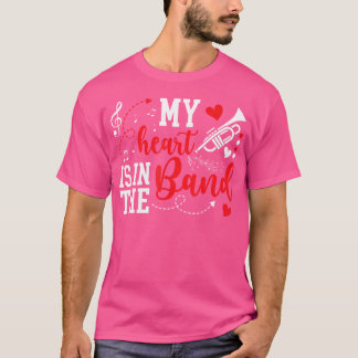 I bandtrumpet Mamma i en trumpetspelare Mamma Tr T Shirt