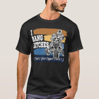 I Bang Ditches What's Supper Power Retro Colo T Shirt