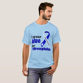 I bära blå för Hydrocephalus T Shirt