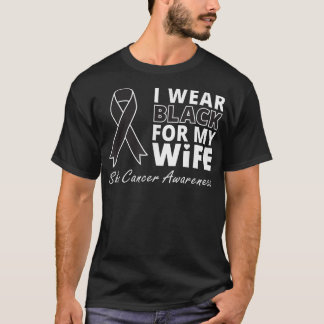 I Bära Black for My Maka Shirt Melanoma Awareness T Shirt