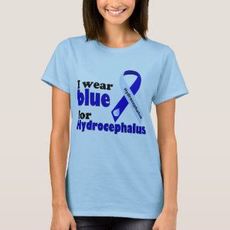 I bära blue för Hydrocephalus T Shirt