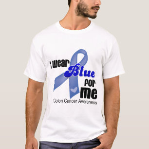 I Bära Blue för mig Colon Cancer T-shirt