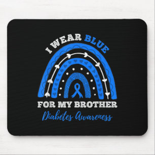 I Bära Blue för min bror T1d typ 1-diabetes Awa Musmatta