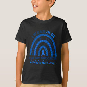 I Bära Blue för min dotter T1d typ 1-diabetes Aw T Shirt