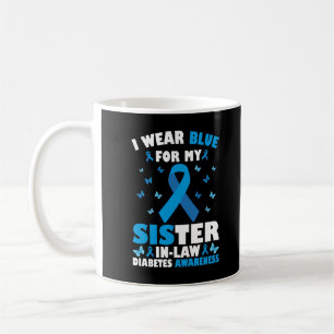 I Bära Blue för min svärmare typ 1-diabetes Kaffemugg