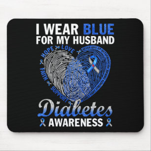I Bära Blue for My Make Diabetes Awareness Fami Musmatta